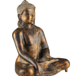 Handcrafted Fine Brass Buddha Statue | Bhoomisparsha Mudra | 15" Height | Traditional Indian Artistry | Premium Collection | Sacred Art | Jaipurio